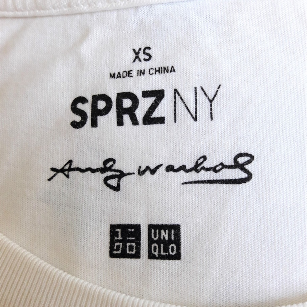 Andy Warhol Marilyn Monroe Official Tee SprzNY Uniqlo Collaboration XS - Picture 5 of 7